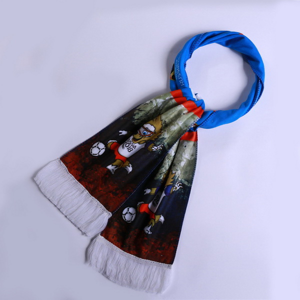 Bufanda Rusia FIFA Tejidas Azul Negro